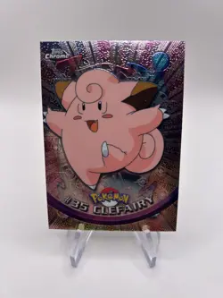 2000 Topps Chrome Pokemon: Clefairy #35 - NM - Image 1
