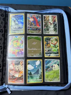 Pokemon TCG Lucario Binder Collection Holo Foil V VMAX GX EX - Image 1