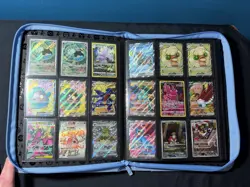 Pokemon TCG Lucario Binder Collection Holo Foil V VMAX GX EX - Image 2
