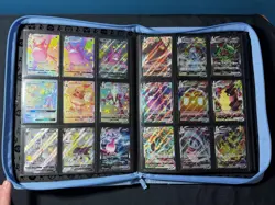 Pokemon TCG Lucario Binder Collection Holo Foil V VMAX GX EX - Image 3