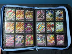 Pokemon TCG Lucario Binder Collection Holo Foil V VMAX GX EX - Image 4