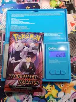 (VERY HEAVY) 22.3g Pokemon TCG Destined Rivals Booster Pack (SEALED)✅ - Image 1