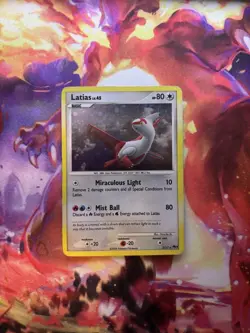 Pokemon Latias 3/17 POP Series 7 Promo Holo Rare MP/HP TCG - Image 1
