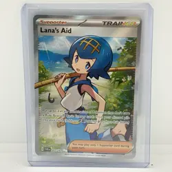 Pokemon Twilight Masquerade - LANA'S AID - ULTRA RARE TRAINER - 207/167 - NM/M - Image 1