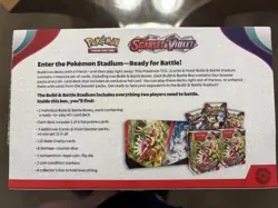 Pokemon Scarlet & Violet Build & Battle Stadium Box English Sealed 2023 - Image 2