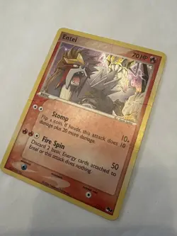 Pokemon Entei POP Series 2 Holo Rare 1/17 70 HP Basic English 2006 - Image 2