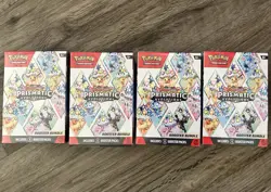 Pokemon TCG Prismatic Evolutions Booster Bundle - Lot of 4 - New Sealed - Image 1