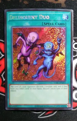 Delinquent Duo LCKC-EN101 NM Legendary Collection Kaiba Unlimited - Image 1
