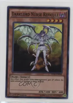 Super Rare - Darklord Nurse Reficule 1st Ed. YuGiOh Destiny Soldiers #DESO-EN048 - Image 1