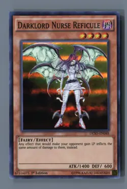 Darklord Nurse Reficule DESO-EN048 Super Rare Destiny Soldiers Yu-Gi-Oh LP - Image 1