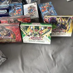 Yugioh Bundle! RETRO PACK 2, Doom of Dimensions,Duelists Advance Lot of 4!! - Image 1