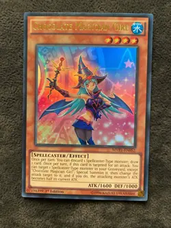 MVP1-EN052 Chocolate Magician Girl Ultra Rare Yugioh 1st - Image 1