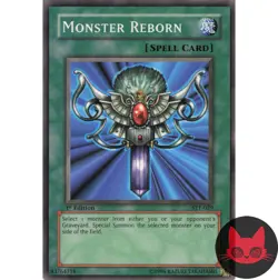 Yugioh Monster Reborn SYE-029 Common 1st Edition LP - Image 1