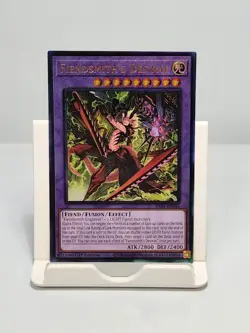 Fiendsmith’s Desirae RA04-EN056 Prismatic Ultimate Rare 1st Edition Yugioh - Image 1