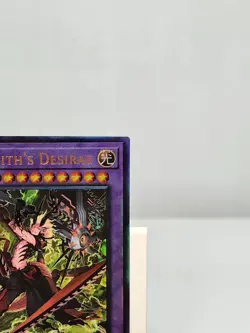 Fiendsmith’s Desirae RA04-EN056 Prismatic Ultimate Rare 1st Edition Yugioh - Image 3