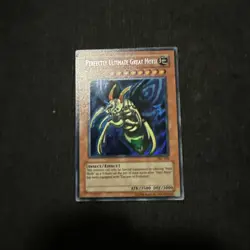 Yu-Gi-Oh Perfectly Ultimate Great Moth TSC-001 Secret Rare nm - Image 1
