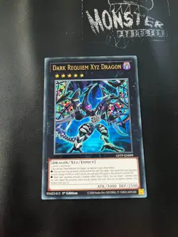 YUGIOH DARK REQUIEM XYZ DRAGON ULTRA RARE GFTP-EN099 1ST EDITION - Image 1