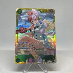 Uta Secret Rare Foil EB03-061 Extra Booster: One Piece Heroines Edition - Image 1