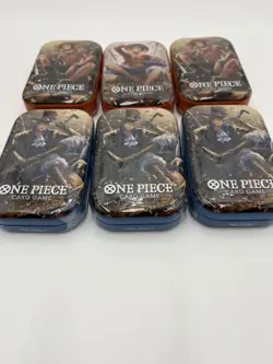 Lot Of 6 - One Piece Card Game Mini Tin Vol.2 Factory Sealed - Image 2
