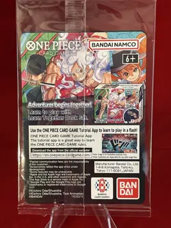 Bandai Namco One Piece Card Game Monkey D. Luffy US Voyage Promo Card P-055 NCAA - Image 2