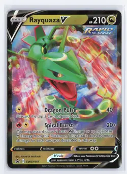 Rayquaza V SWSH147 SWSH: Sword & Shield Promo Cards Promo NM - Image 1