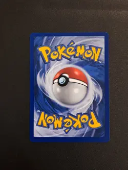 GRADEABLE MINT Vintage Team Rocket Meowth Black Star Promo Pokemon Card - Image 4