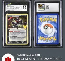 Pokemon CGC 10 Gem Mint Greninja Star Promo Holo SWSH144 Sword & Shield Card - Image 3