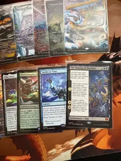 Mtg TMNT Card Lot Source Material Cards + More - Image 5