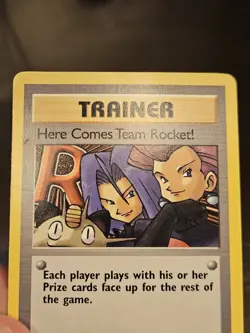 Pokemon Card Here Comes Team Rocket! LP 1st Edition Team Rocket Rare 71/82 - Image 3