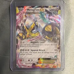Pokemon Metagross EX Promo Holo Card XY34 XY Set HP180 English - Image 1