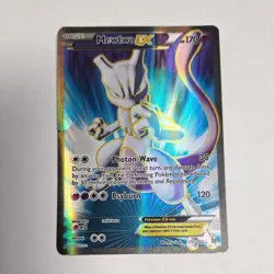 Mewtwo EX (Full Art) 157/162 Breakthrough Ultra Rare Holo Pokemon TCG Card - Image 1