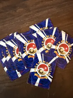 Vintage 1996 Japanese Pocket Monsters Pokemon 11 Card Lot Nintendo - Image 1