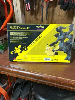 Pikachu & Zekrom-GX Premium Collection Box With 10 Booster Packs & Foil Cards - Image 3