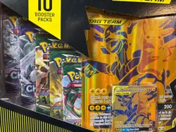 Pikachu & Zekrom-GX Premium Collection Box With 10 Booster Packs & Foil Cards - Image 5
