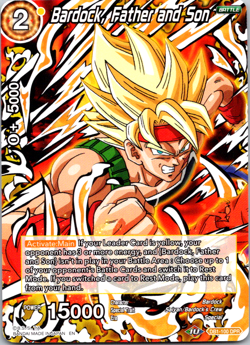 Bardock Father And Son DPR Dragon Ball Super Card Game non holo - Image 1