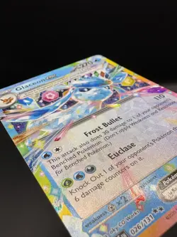 Glaceon ex 026/131 Holo Prismatic Evolutions Pokemon Card TCG NM - Image 3