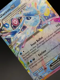 Glaceon ex 026/131 Holo Prismatic Evolutions Pokemon Card TCG NM - Image 5