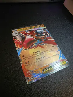 ME01: Mega Evolution Mega Lucario ex #077/132 Pokemon Card - Image 2