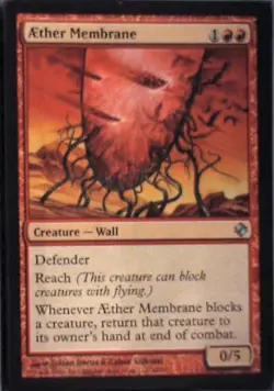 Aether Membrane - Duel Decks: Venser vs. Koth: #48, Magic: The Gathering Lp C285 - Image 1