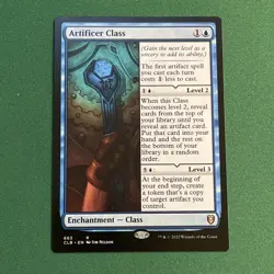 Wizards of the Coast Artificer Class Commander Legends Rare Blue Enchantment 664 - Image 1