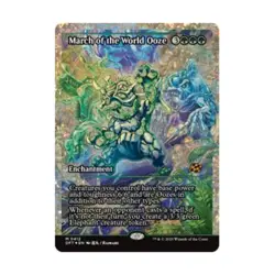 WotC Aetherdrift March of the World Ooze (Showcase) (Fracture Foil) (MR) ( NM - Image 1