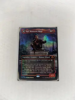 Ral, Monsoon Mage (Borderless) (Textured Foil) Modern Horizons 3 Foil - Image 1