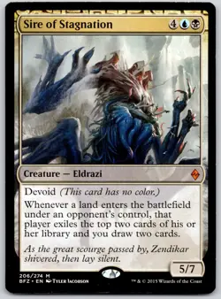 Sire of Stagnation - Battle for Zendikar BFZ- MTG - LP Magic - 206 M - Image 1