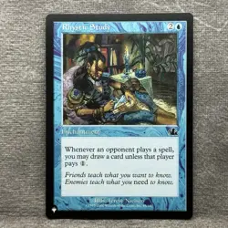 Rhystic Study – The List Reprints (LIST) #45 NM Non-Foil Magic The Gathering MTG - Image 1