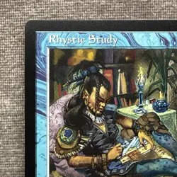 Rhystic Study – The List Reprints (LIST) #45 NM Non-Foil Magic The Gathering MTG - Image 2