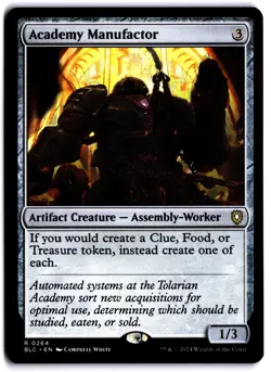 Academy Manufactor NM BLC Commander: Bloomburrow MTG - Image 1