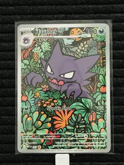 Haunter 027 Mega Evolution Promo Pokemon Card - Image 1