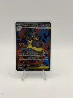Mega Lucario ex 160/132 - Pokemon Mega Evolution Ultra Rare Full Art - NM - Image 1