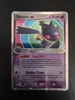 Pokemon Banette ex 85/92 EX Legend Maker Holo Rare - DMG - Image 1