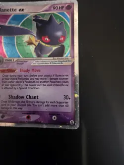 Pokemon Banette ex 85/92 EX Legend Maker Holo Rare - DMG - Image 4